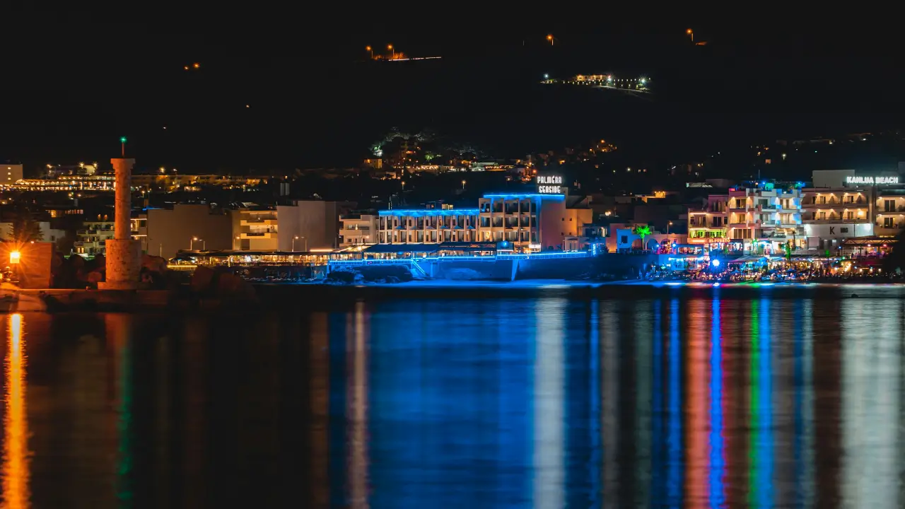 night life living in crete