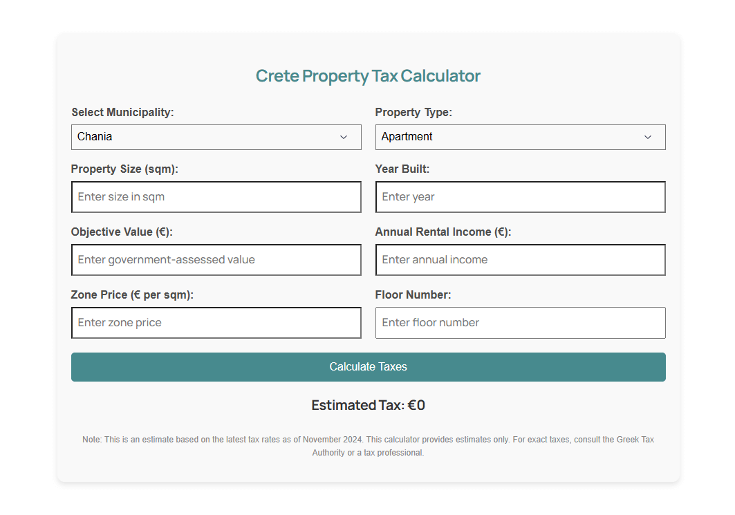 property tax calculator crete totsi real estate