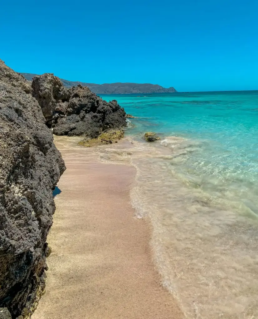 elafonissi crete beach