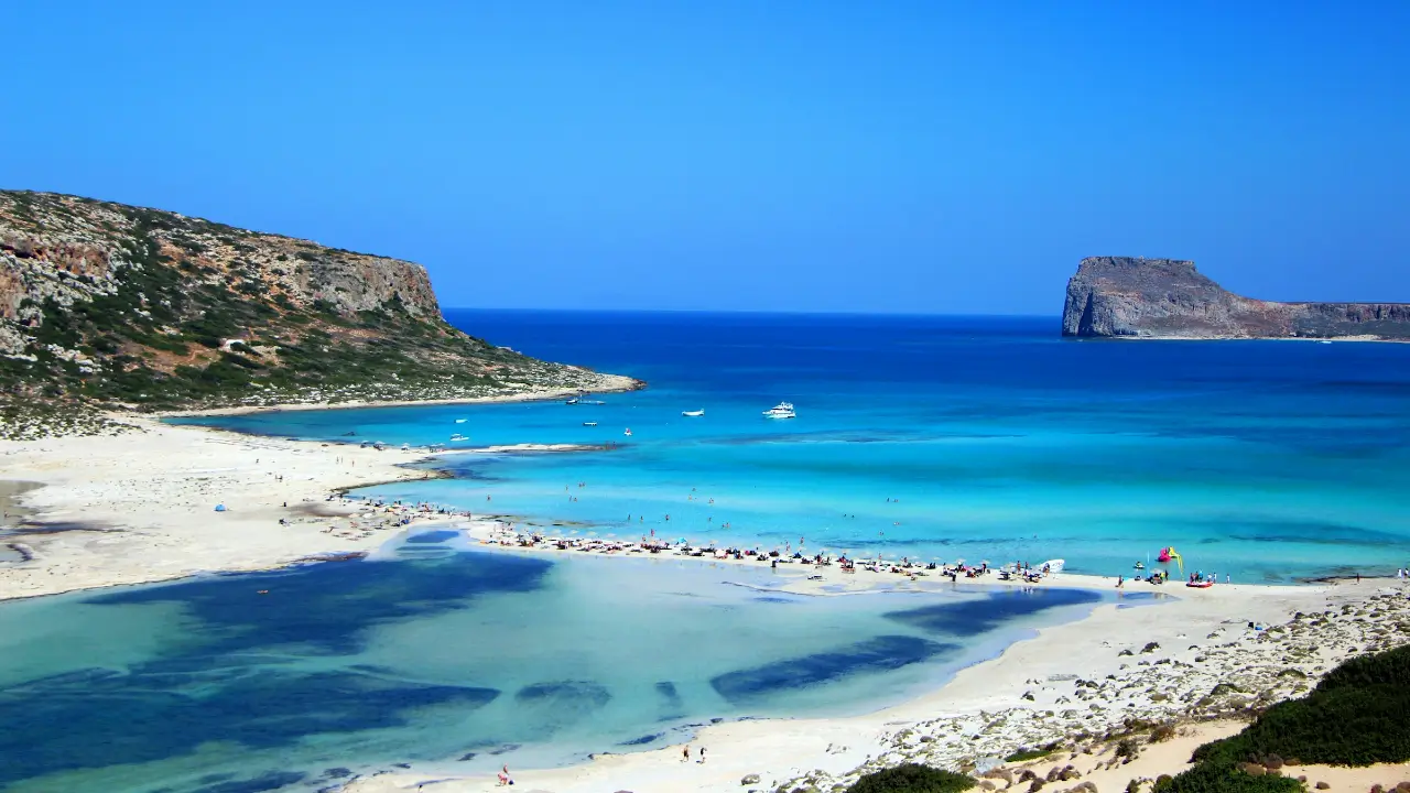 crete island tourism sea